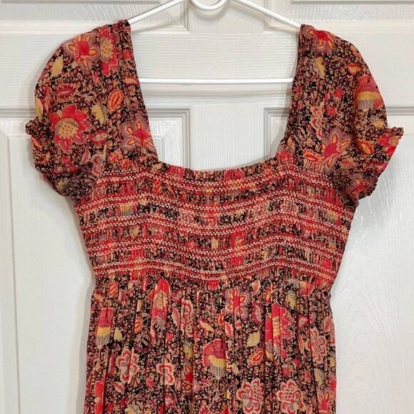 Free People Getaway boho short sleeve maxi dress - Picture 2 of 3